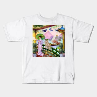 South sea coral merchants, chinoiserie Kids T-Shirt